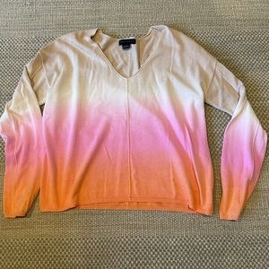 Sanctuary Sweater | Size S | Ombre Orange Pink